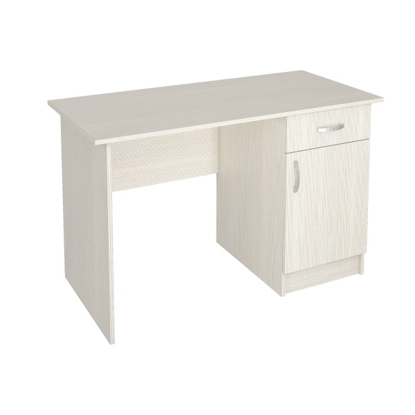 Письменный Стол Рига с Тумбой и Ящиком/Разные Цвета 