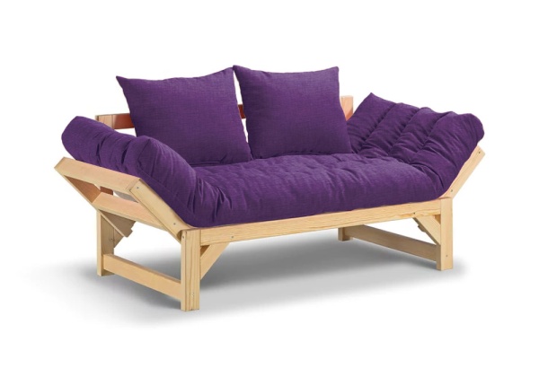 Диван кушетка Амбер фиолетовый